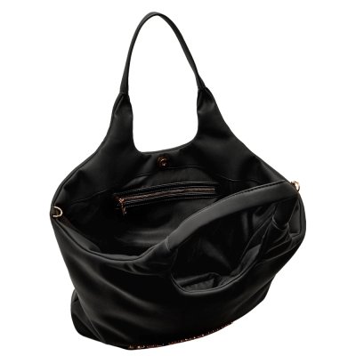 THE BOLD LOVE HAMMERED HOBO BAG